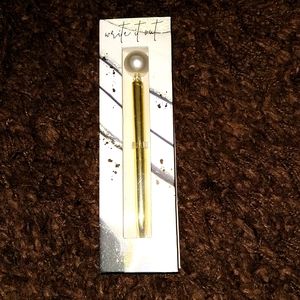 Saks Fifth Avenue Pearl Decorated Pen